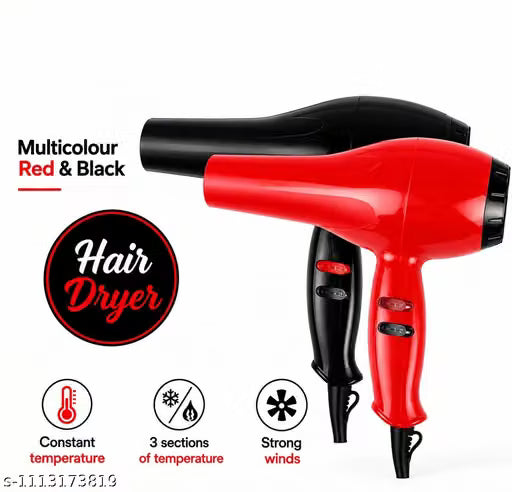 Combo Offer 3-IN-1 Styling Kit For Women | Quick Drying | Smooth Straightening | Long Lasting Curles | Smooth Comb | TT6
