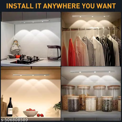 Sprqcart Pack of 1 Cabinet Light with 3 mode